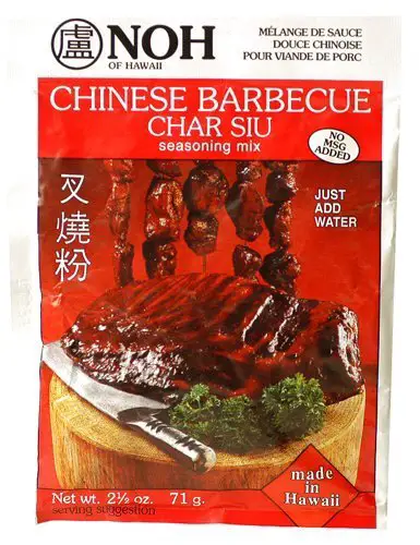 All Natural NOH Chinese Barbecue Char Siu Seasoning Mix 2.5oz x 3pk